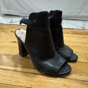 Via Spiga Elegant Black Women's Heeled Sandals